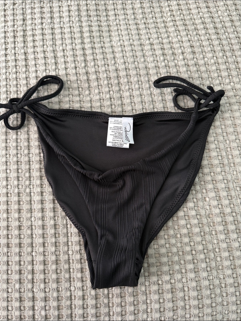 Peixoto black string bikini